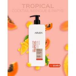 Gel Douche Tropical Cocktail Mangue & Papaye