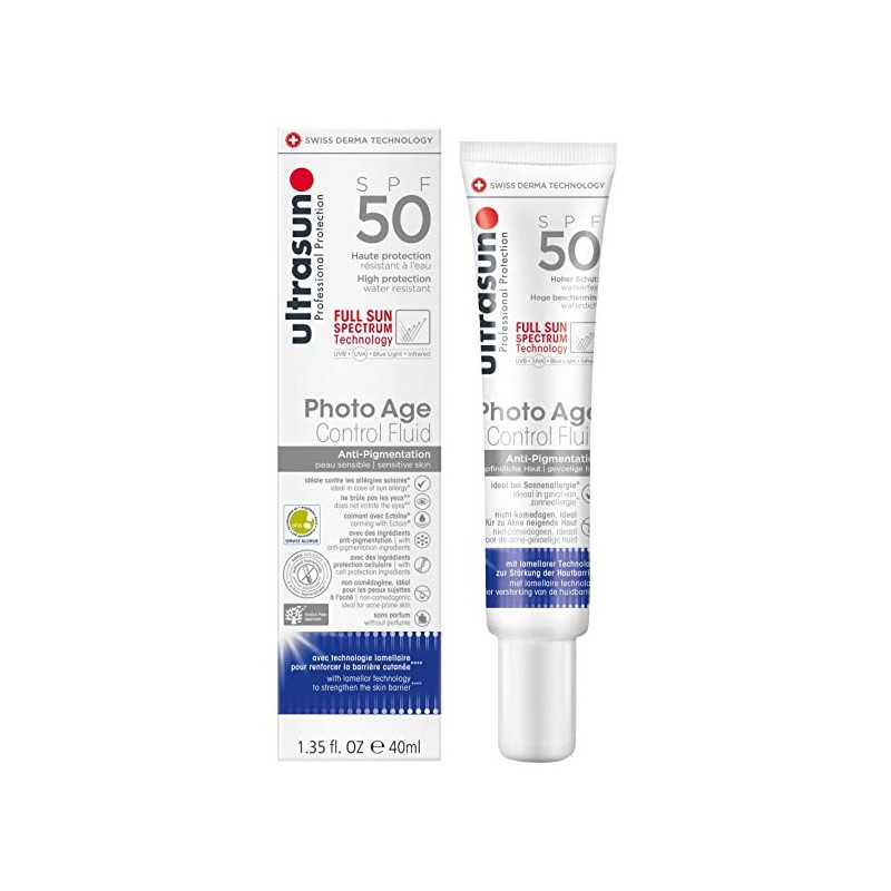 ULTRASUN PHOTO AGE ANTI-PIGMENTATION SPF50+ 40ML