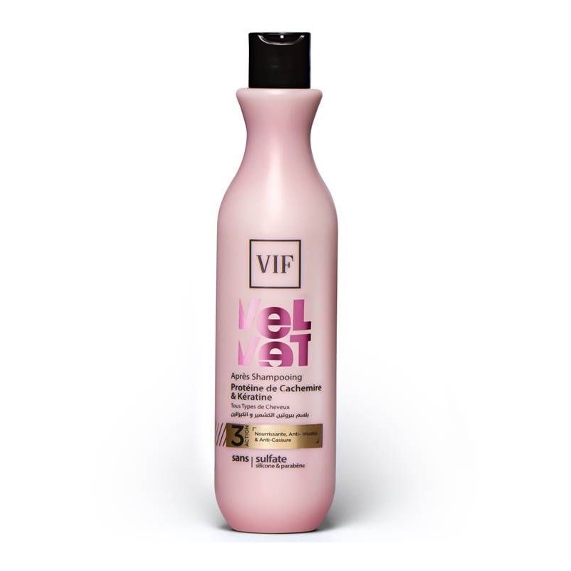 Après Shampoing Velvet Tous Types De Cheveux 500ml