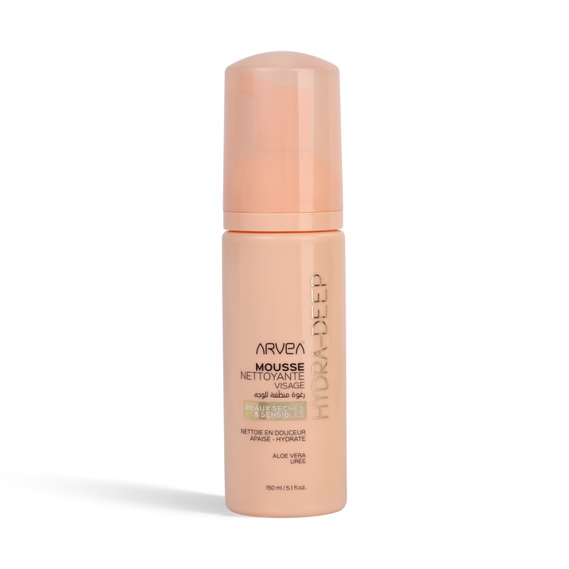 Mousse nettoyante visage HYDRA-DEEP peaux séches et sensibles