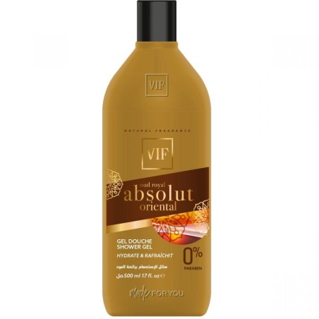 Gel douche Absolut Oriental Oud Royal 500ml