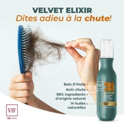 Bain D'Huile Velvet Elixir anti-chute 160 ml