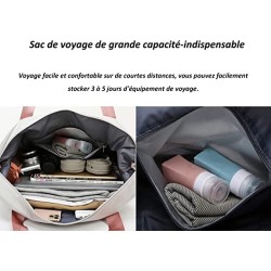 Sac de voyage pliable de grande capacité Sac fourre-tout