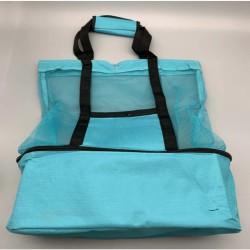 Sac de plage en maille avec partie isotherme