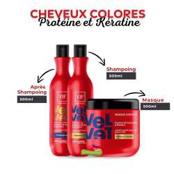 Pack cheveux colorés