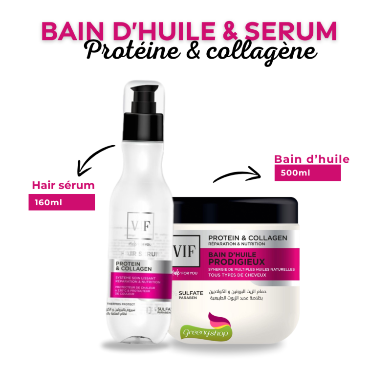 Bain d'huile & sérum