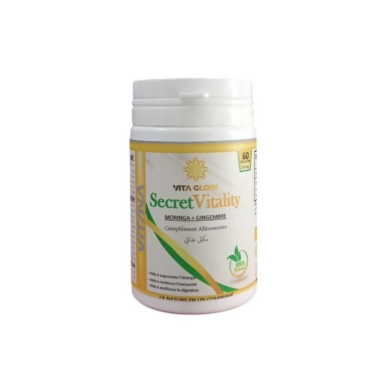 Secret Vitality (moringa + gingembre)